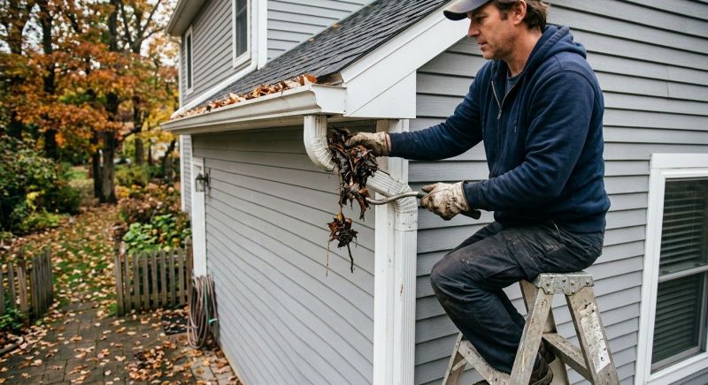 Downspout Cleaning in Fredericksburg, VA