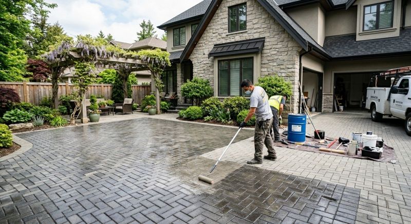 Concrete Patio Sealing in Tacoma, WA
